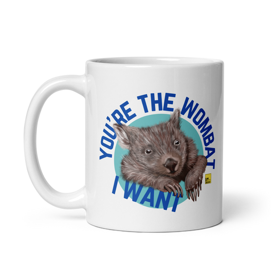Wombat Mug - "You're the wombat I want" - ElmsCreative