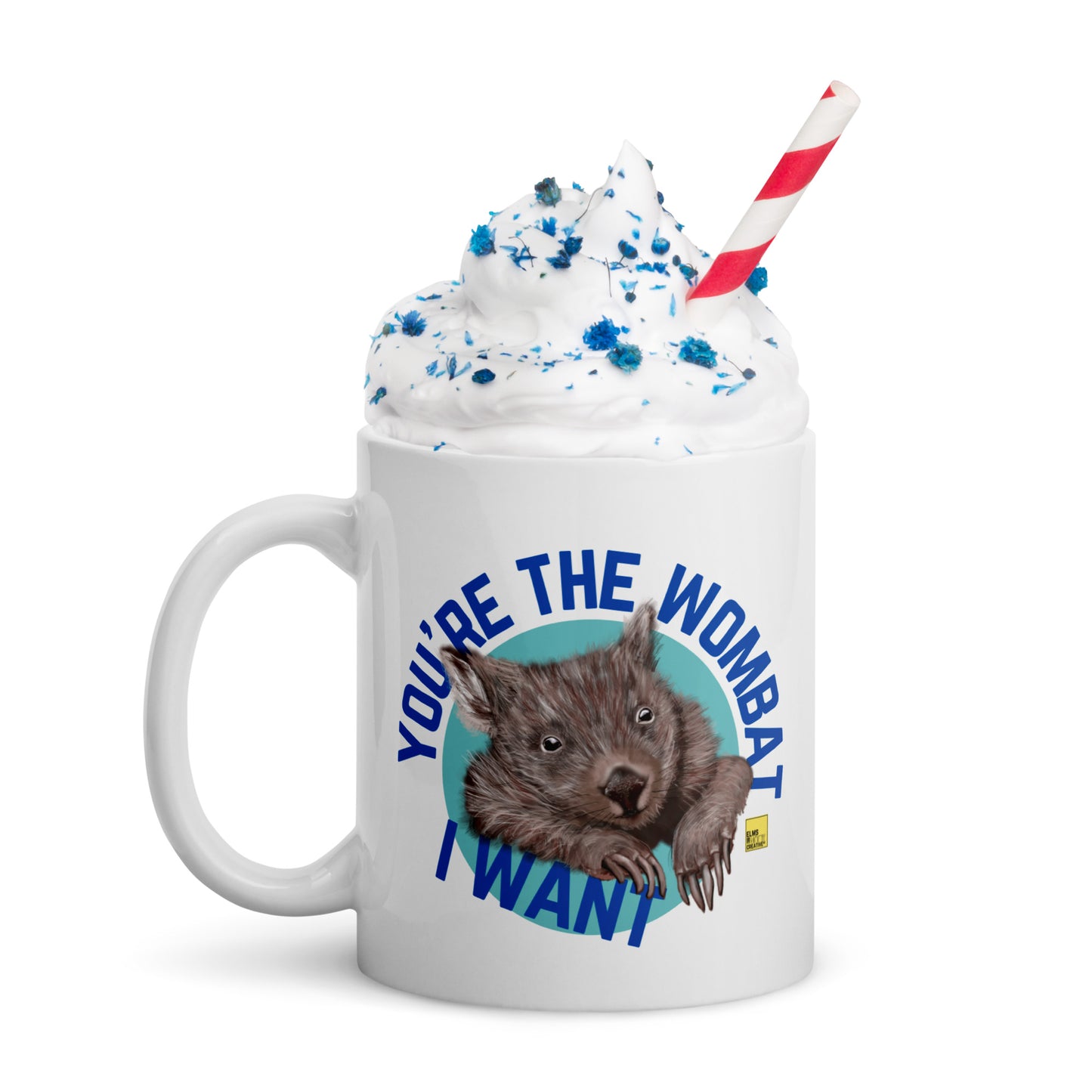 Wombat Mug - "You're the wombat I want" - ElmsCreative