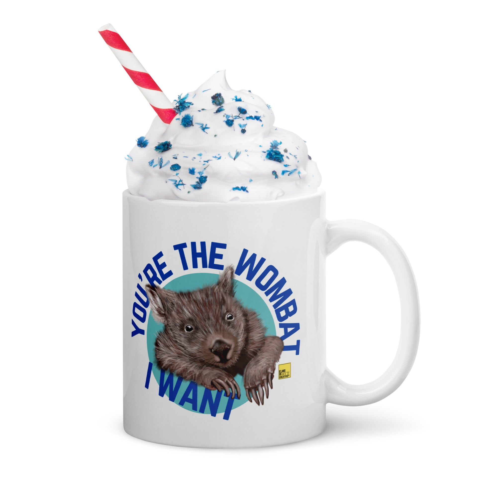 Wombat Mug - "You're the wombat I want" - ElmsCreative