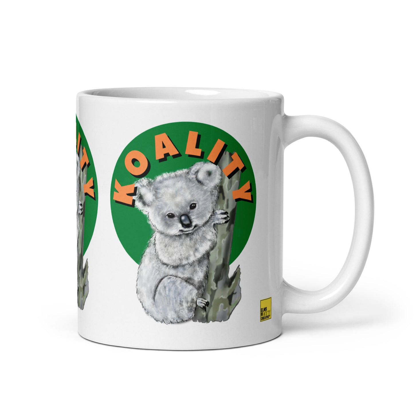 Koala Mug - "Koality" - ElmsCreative