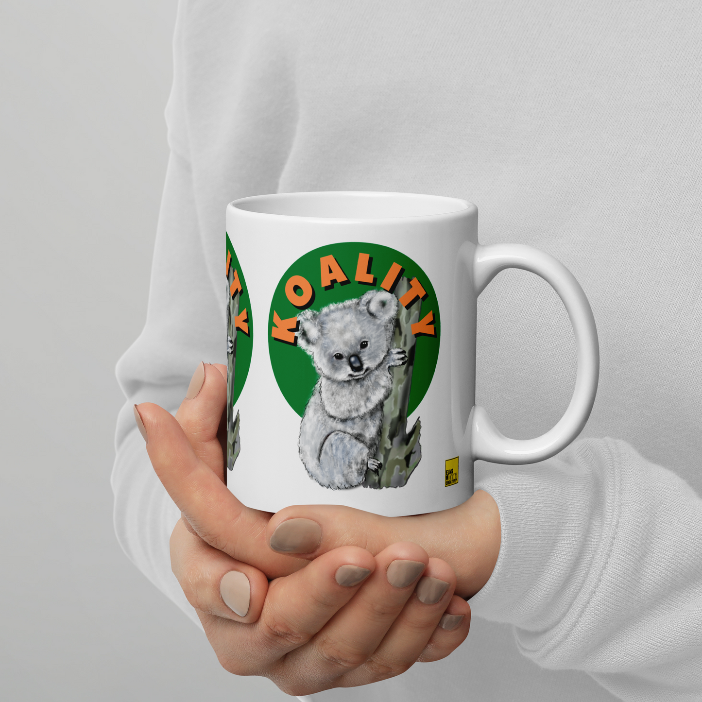 Koala Mug - "Koality" - ElmsCreative