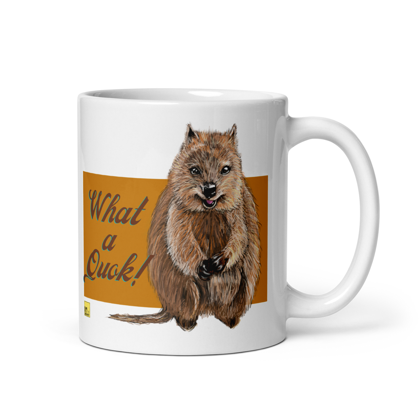 Quokka Mug - "What a Quok!" - ElmsCreative