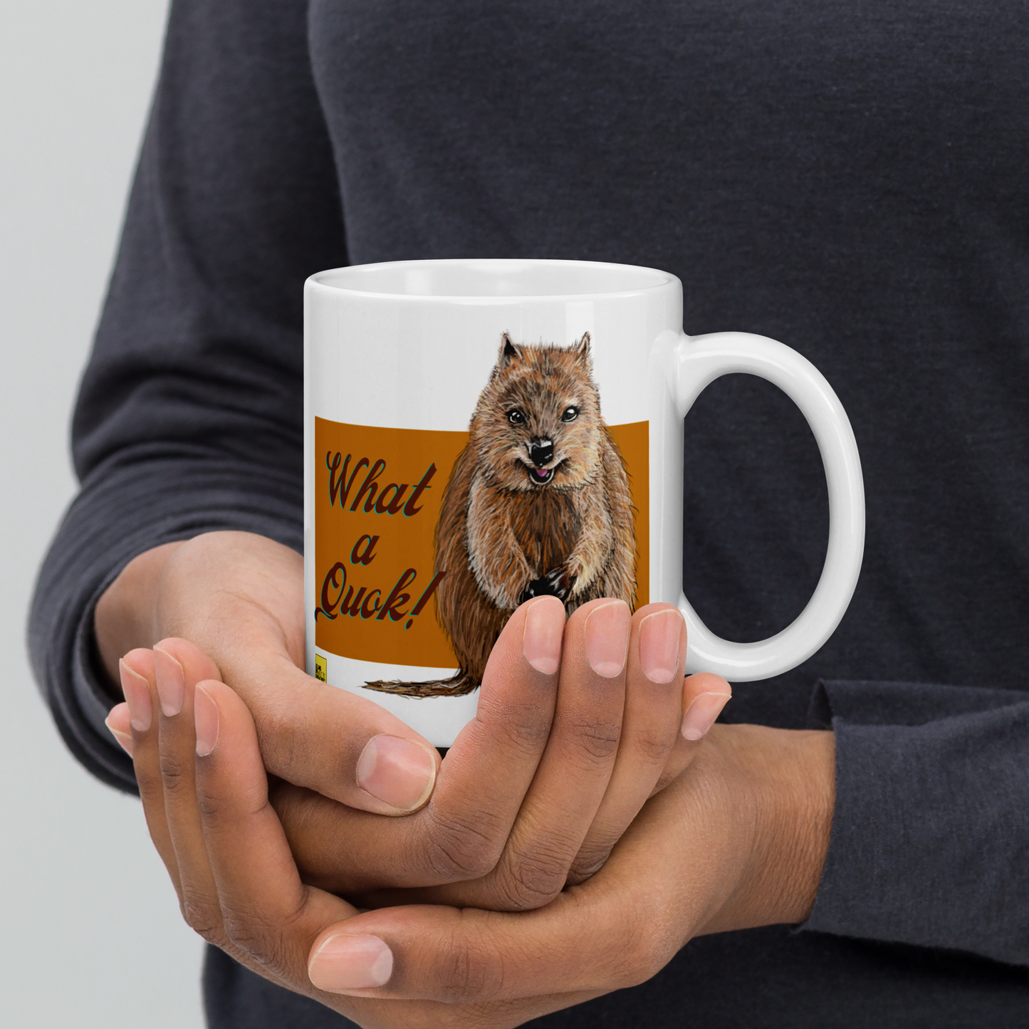 Quokka Mug - "What a Quok!" - ElmsCreative