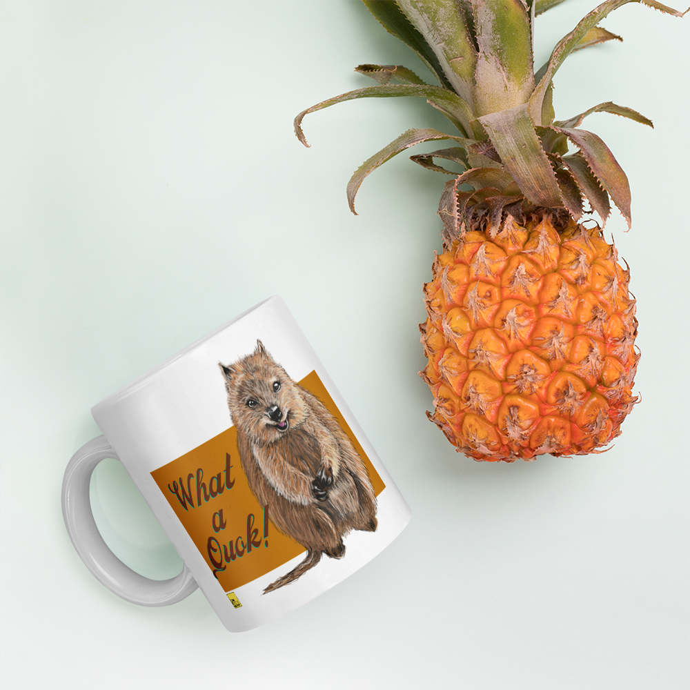 Quokka Mug - "What a Quok!" - ElmsCreative